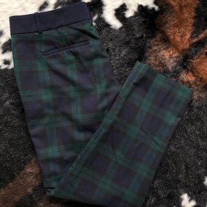 Loft Plaid Trousers